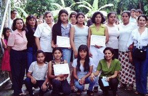 Teachers of Baha'i Children's classes in Nicaragua.